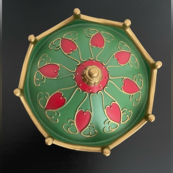 Vintage Plastic Moving Carousel Music Box 4  Horse. - Picture 3 of 7